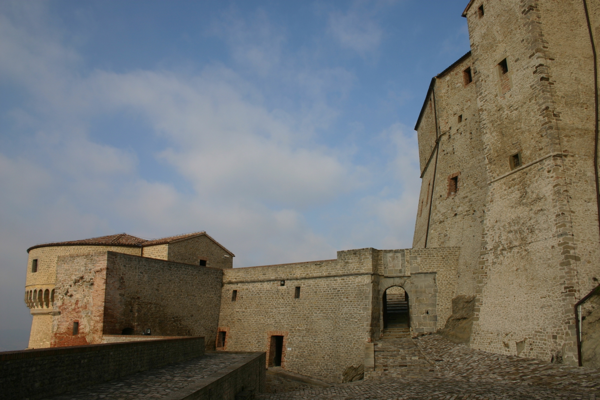 First square of the Fortress photo by Comune di San Leo