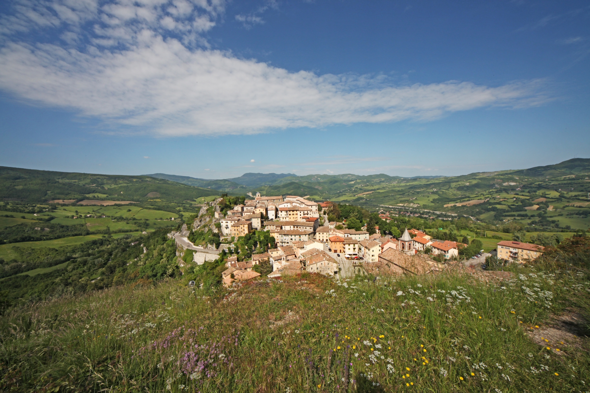 Pennabilli (RN), panorama Foto(s) von autore sconosciuto