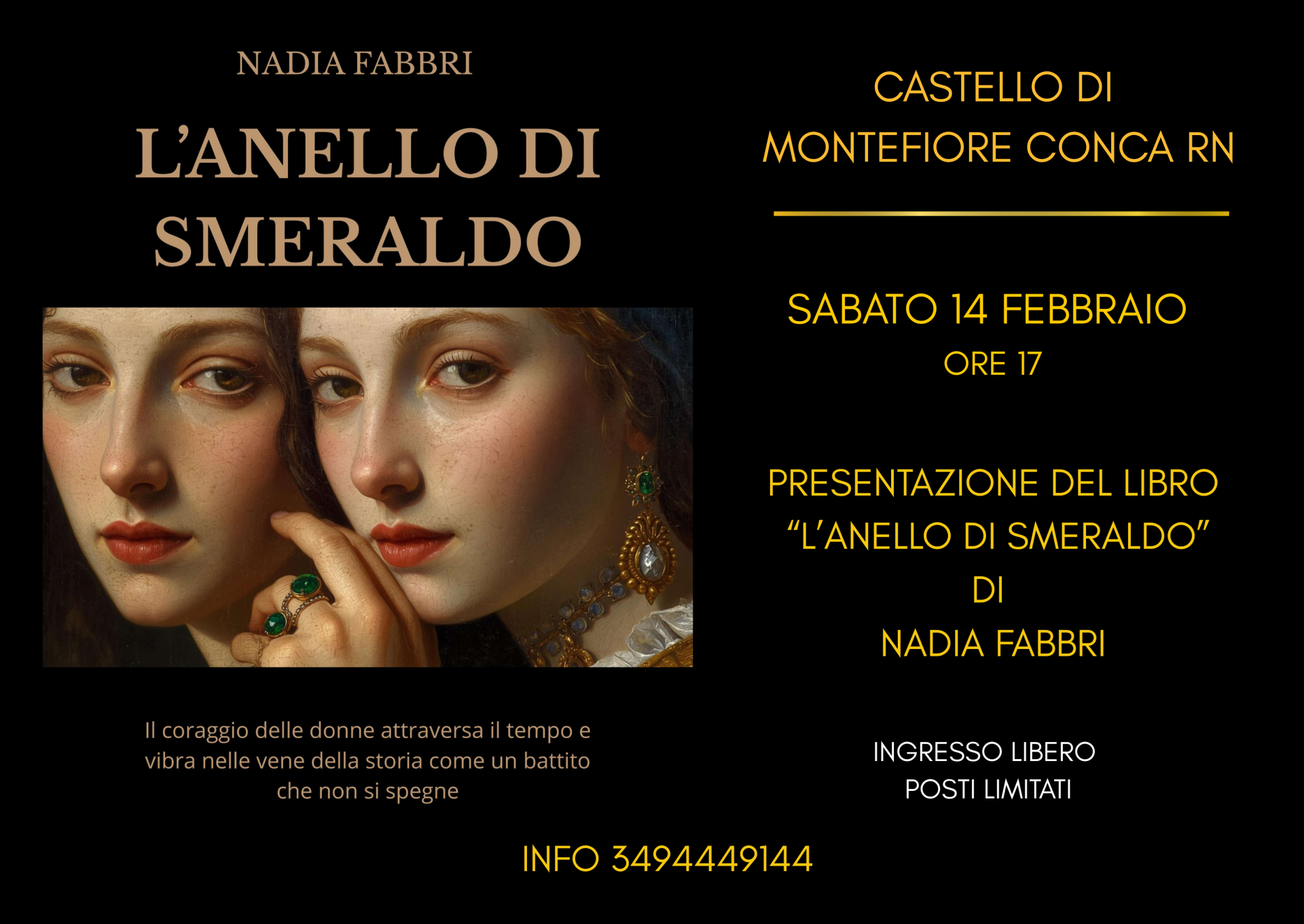 Presentazione libro photo by castello di Montefiore Conca