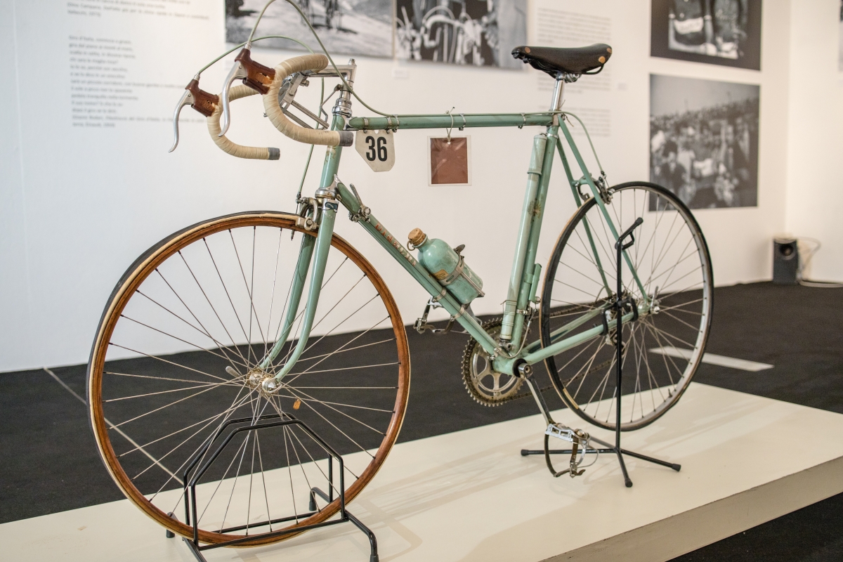 Bicicletta appartenuta a Fausto Coppi conservata al Museo dei campionissimi - ENIT SpA