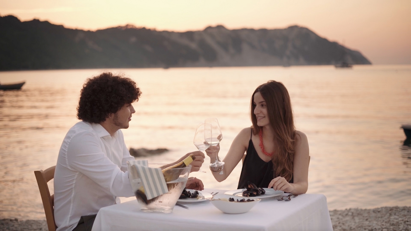 Portonovo al tramonto - Regione Marche