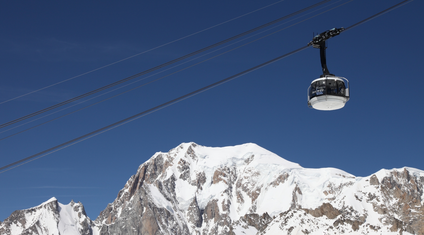 Skyway Monte Bianco cable car - Archivio Regione Autonoma Valle d'Aosta