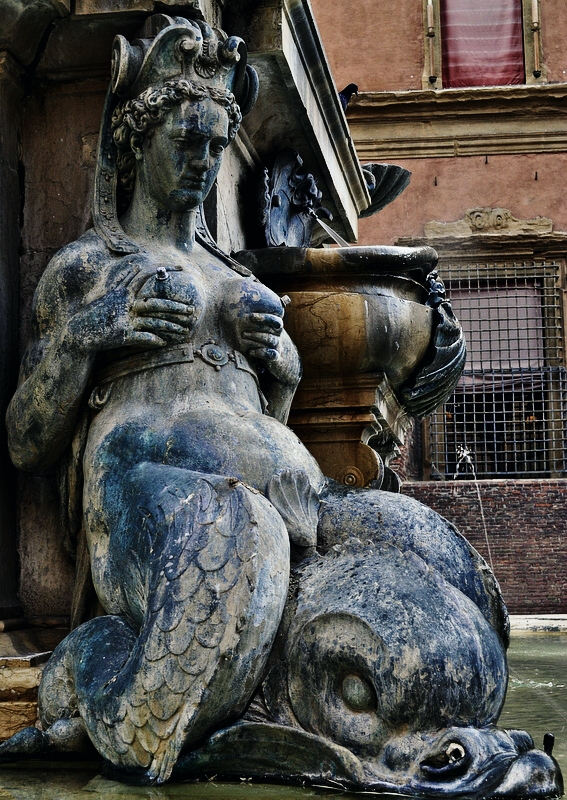 Particolare Fontana del Nettuno - Lucrezia Delacroix