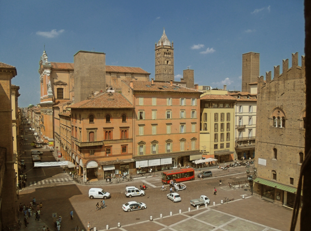 Piazza Maggiore da Palazzo d'Accursio 2 - Lia Versaci