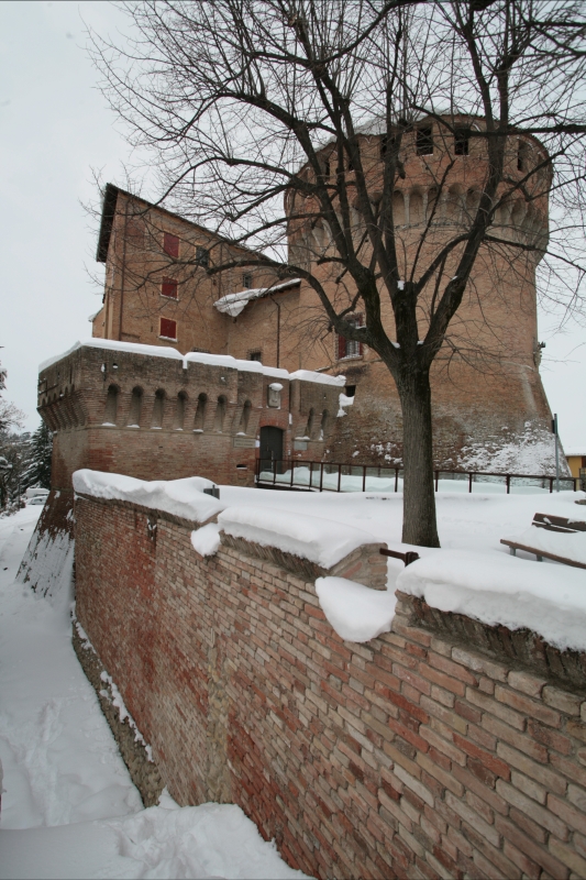 Neve alla Rocca Sforzesca - Daniele Paradisi