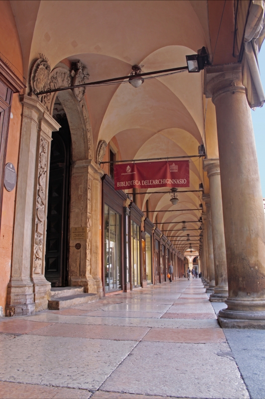 Portico del Pavaglione - Via dell'Archiginnasio (3) - Fabio Marseglia