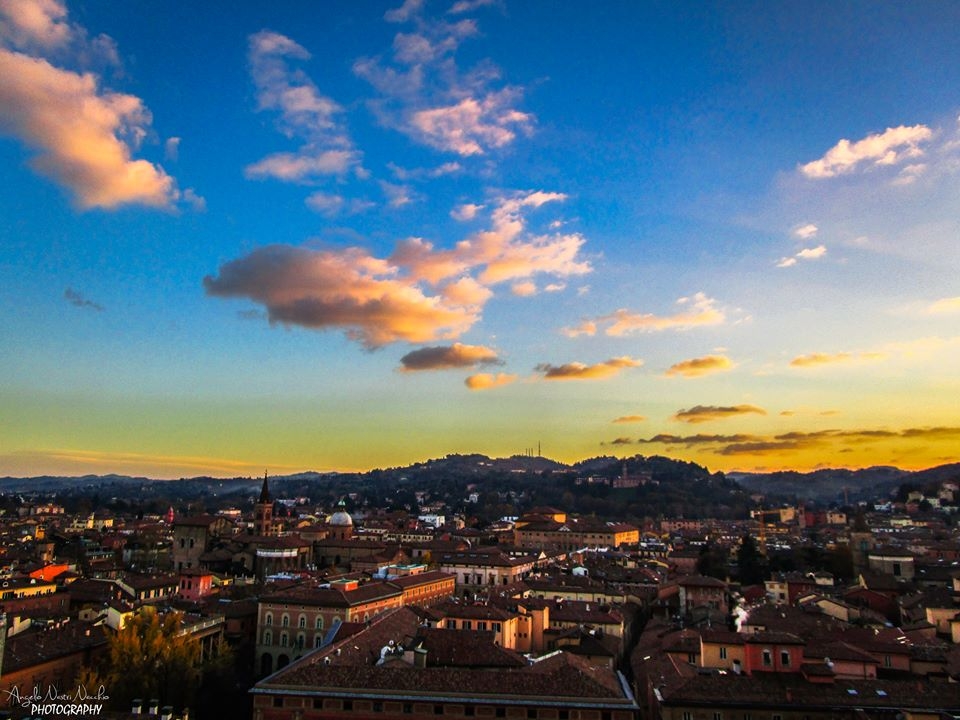 La vista panoramica su Bologna (dalla terrazza di San Petronio) - Angelo nacchio
