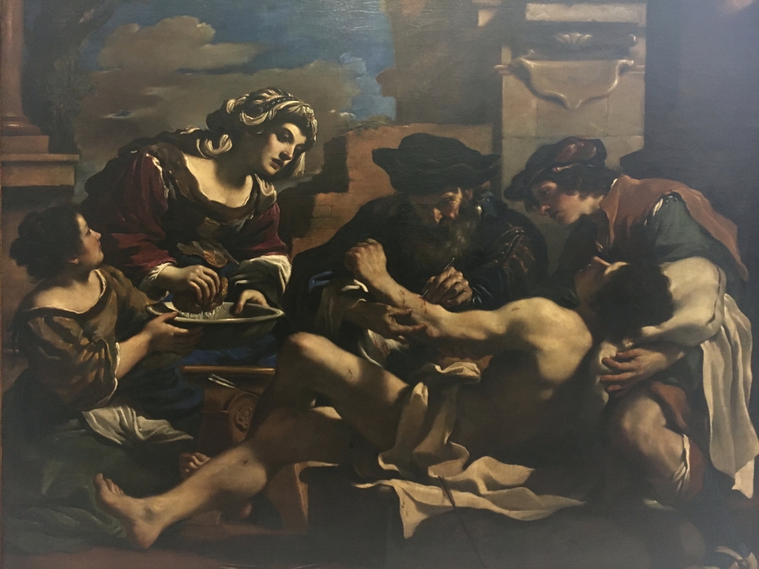 San Sebastiano curato da Irene Guercino - Waltre manni
