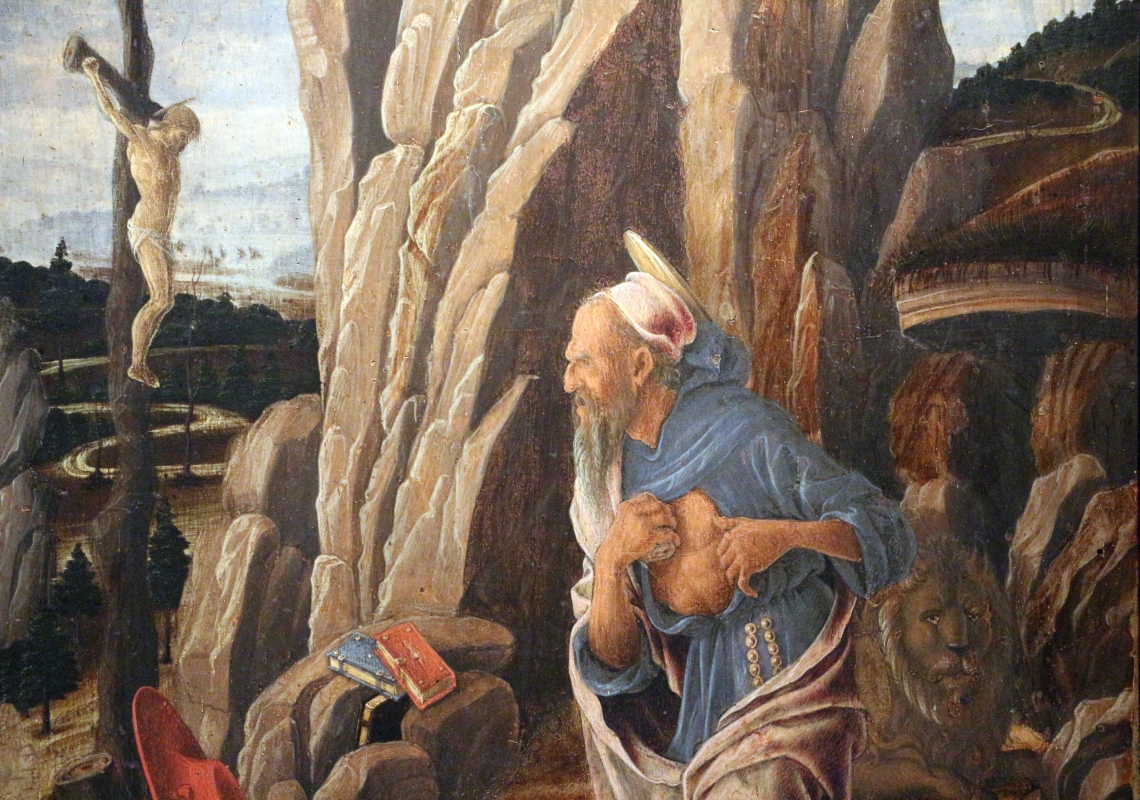 Marco zoppo, san girolamo penitente, 1470 ca., 03 - Sailko