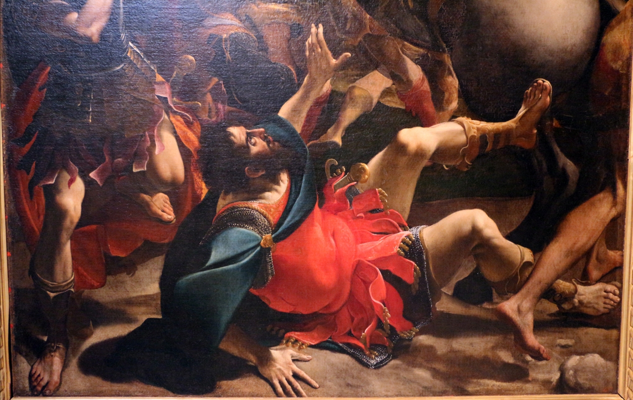 Ludovico carracci, conversione di saulo, 1587-88, da s. francesco 03 - Sailko