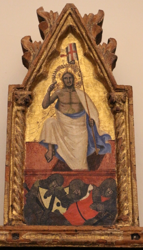 Simone dei crocifissi, polittico da s. domenico, 1365-70 ca., 03 resurrezione - Sailko