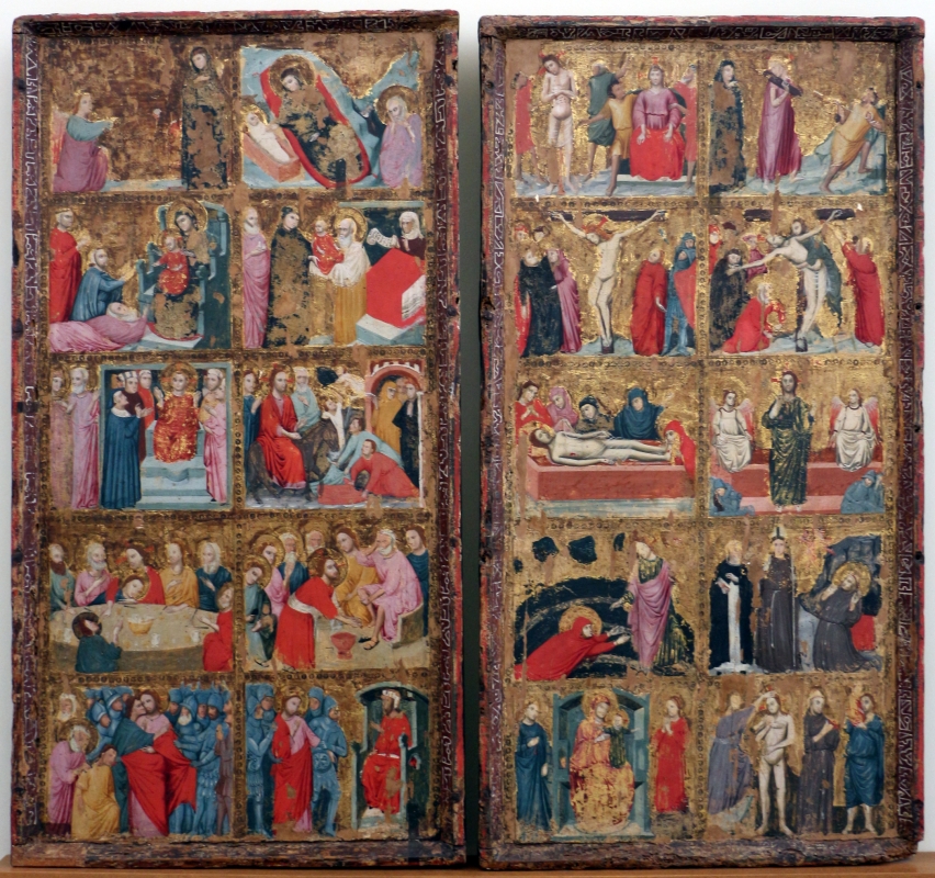 Maestro di san nicolò degli albari, storie di cristo e santi, 1320 ca. 01 - Sailko