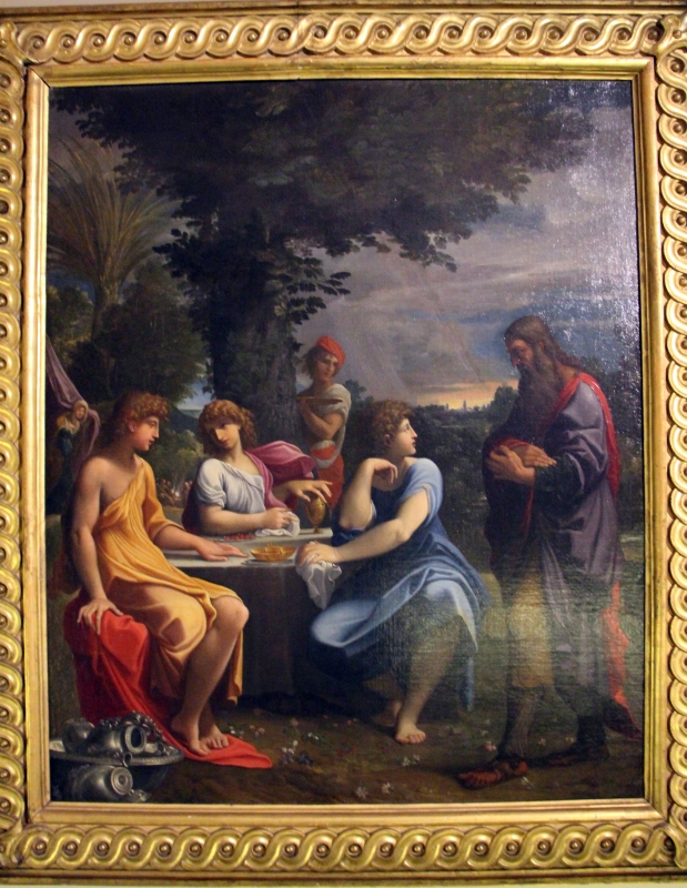 Ludovico carracci, abramo visitato dagli angeli, 1610-12, da pin. nazionale di bologna - Sailko