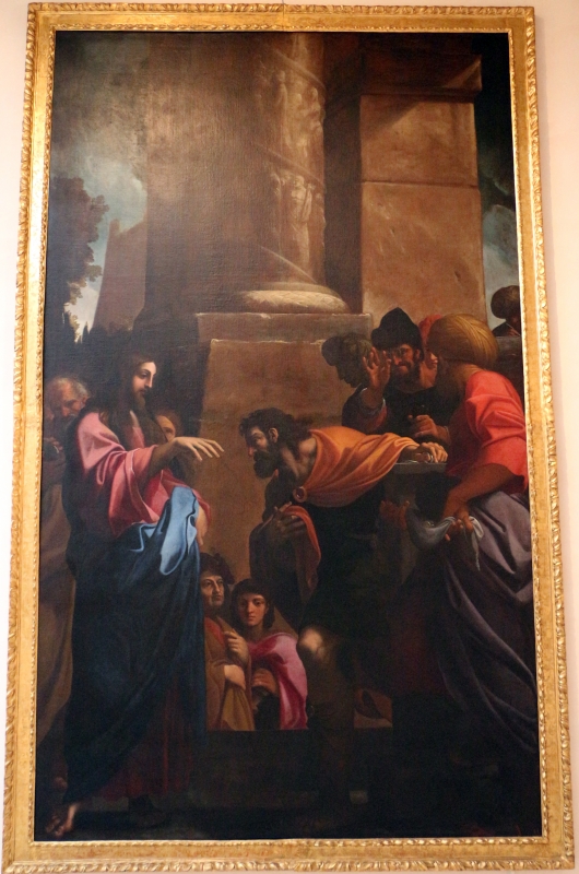 Ludovico carracci, vocazione di s. matteo, 1607-09 ca. sa s. m. della pietà o dei mendicanti, 01 - Sailko