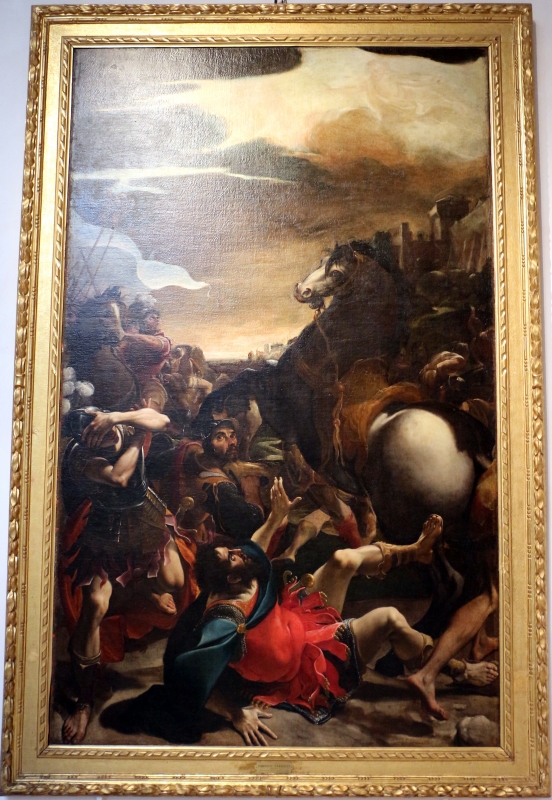 Ludovico carracci, conversione di saulo, 1587-88, da s. francesco 01 - Sailko