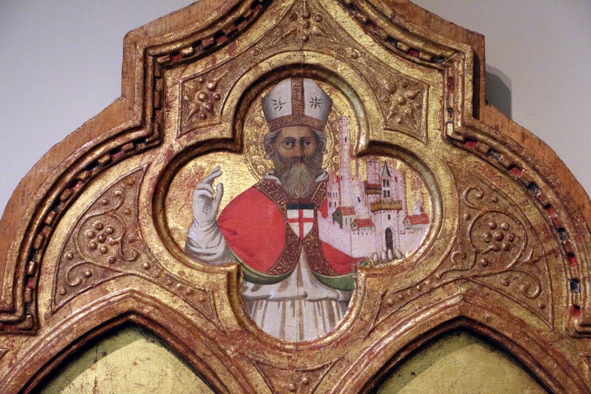 Lippo di dalmasio, polittico da s. croce, 1390 ca., 03 petronio - Sailko