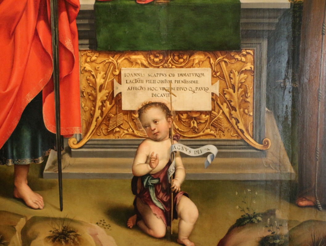 Francesco francia, madonna in trono e santi, 1495 ca. 03 dall'annunziata - Sailko