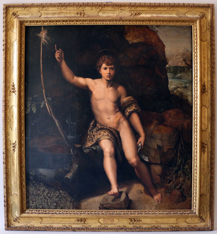 Da raffaello, san giovannino, 1520-30 ca., dal palazzo pubblico - Sailko