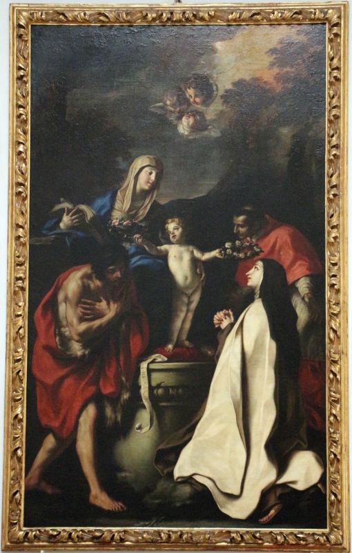 Carlo cignani, madonna col bambino e santi, 1680, da s. lucia - Sailko