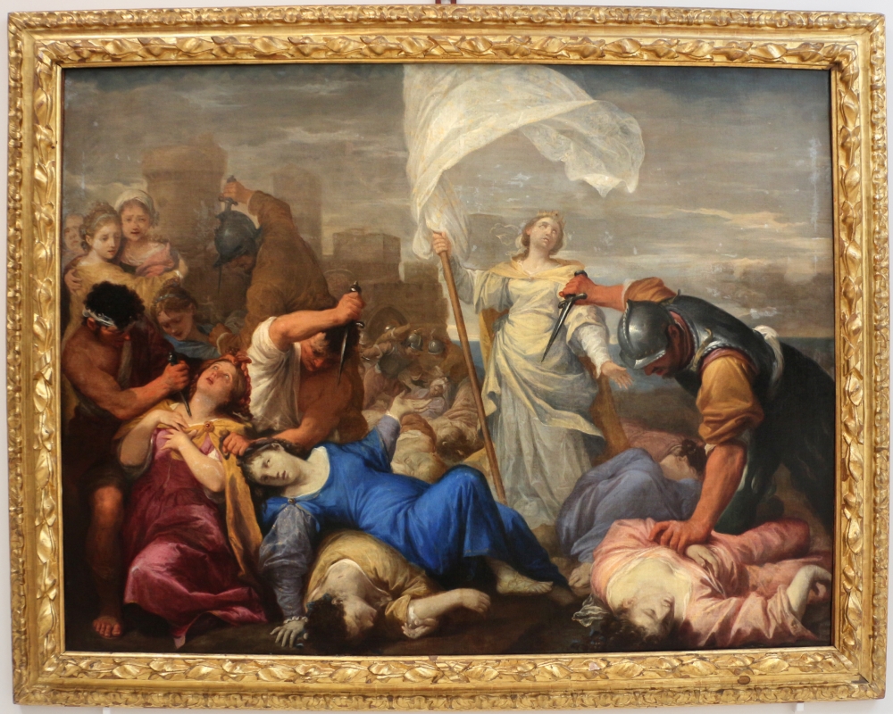 Lorenzo pasinelli, martirio di s. orsola, 1680-85 - Sailko