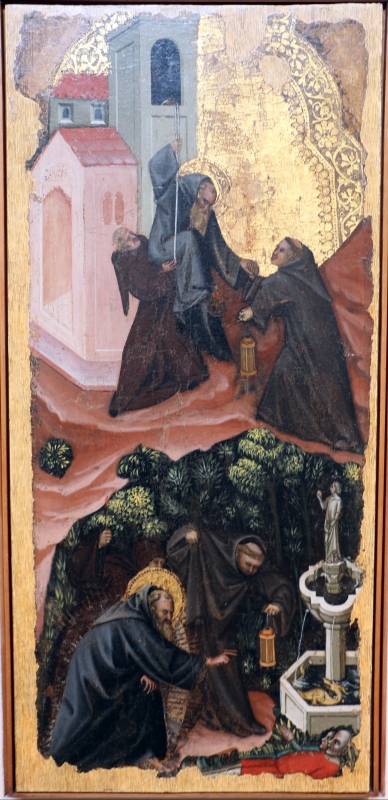 Vitale da bologna, storie di s. antonio abate, 1340-45 ca., da s. stefano 08 - Sailko