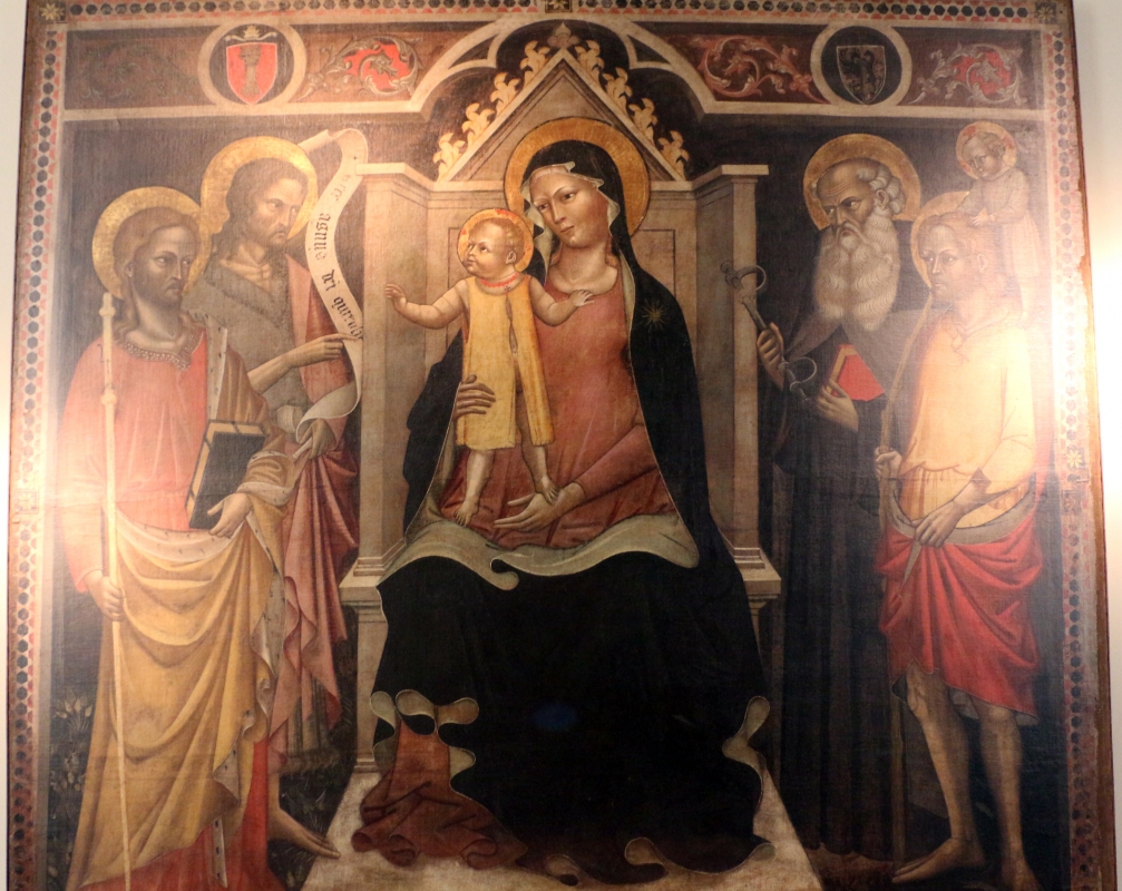 Pietro di giovanni lianori, madonna col bambino e santi, 1420 ca - Sailko