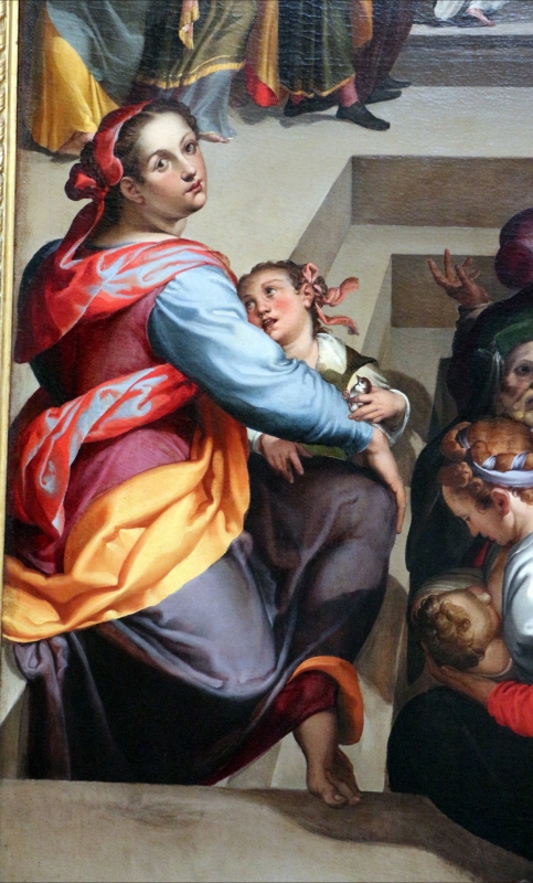 Bartolomeo passerotti, presentazione della vergine al tempio, 1583-84, da cappella della gabella grossa, 02 - Sailko