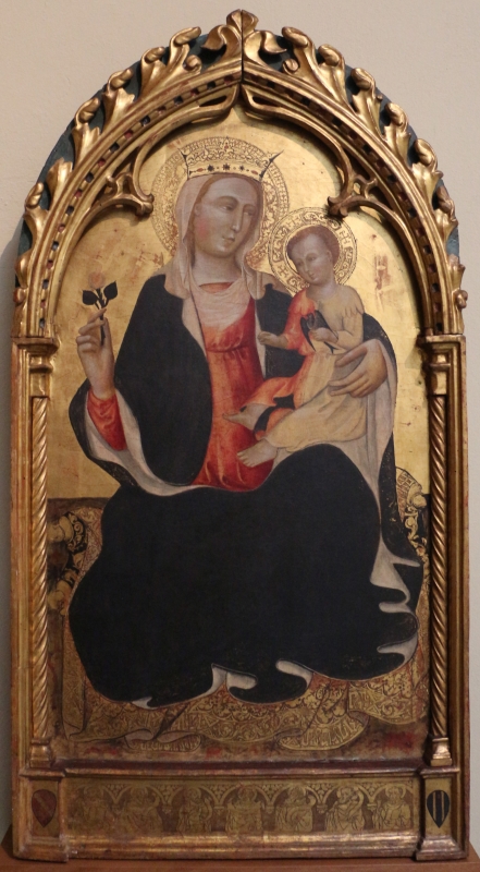 Maestro di montefloscoli, madonna dell'umiltà, 1425-30 ca., 01 - Sailko