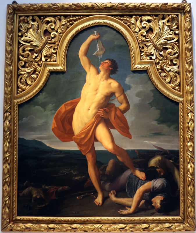 Guido reni, sansone vittorioso, 1617-19 ca., dal palazzo pubblico, 01 - Sailko