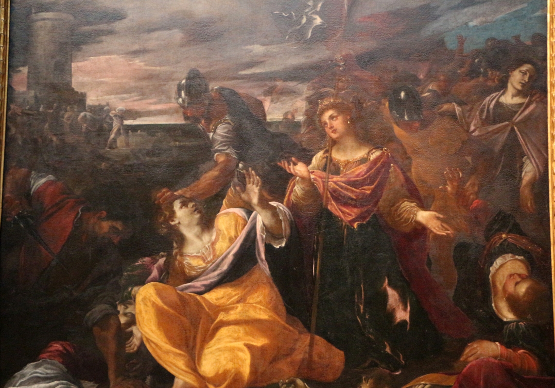 Ludovico carracci, martirio di s. orsola, 1592, dai ss. leonardo e orsola 03 - Sailko