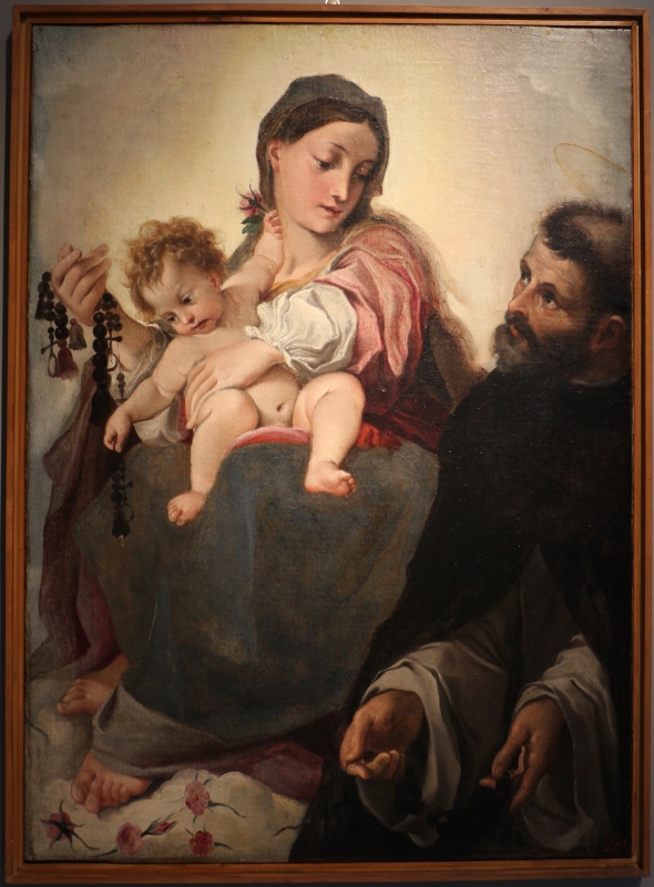 Ludovico carracci, madonna del rosario, 1586-87 - Sailko