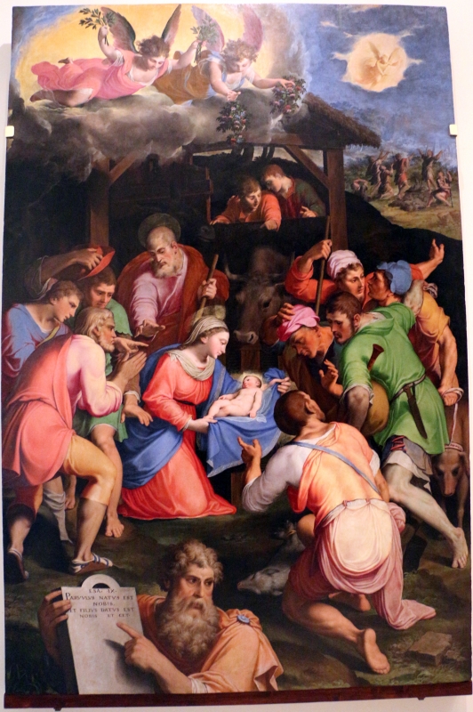 Il bagnacavallo junior, adorazione dei pastori (pinacoteca di cento) 01 - Sailko