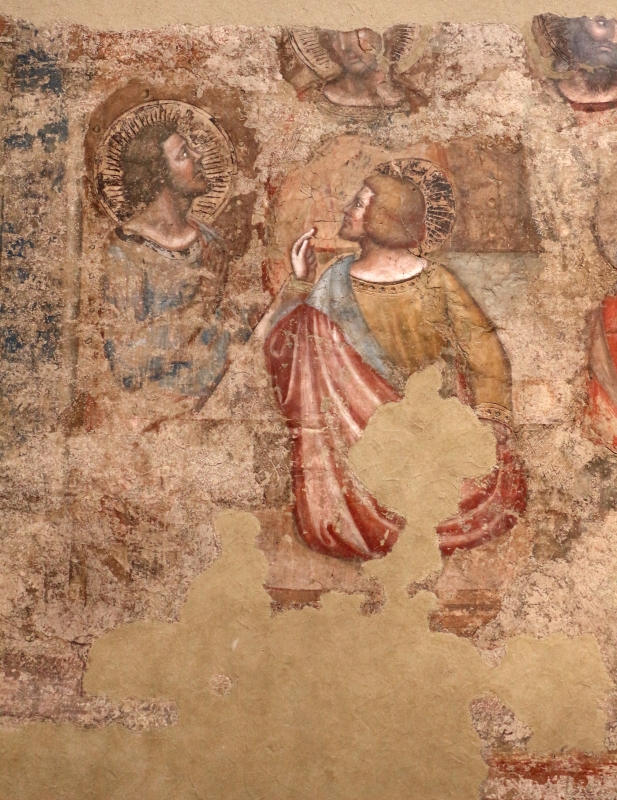 Vitale da bologna, ultima cena e santi, ante 1340, da s. francesco, 02 - Sailko