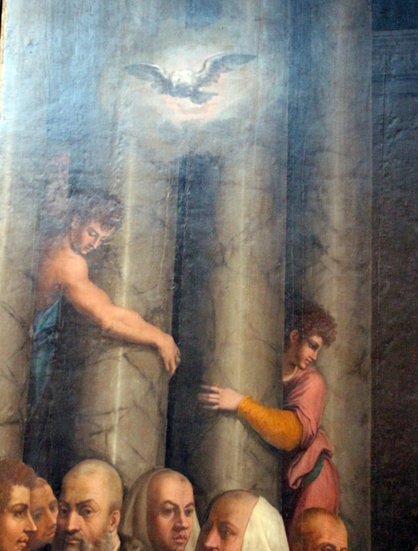 Giorgio vasari, cena in casa di san gregorio magno, 1540, da s. giovanni in bosco, 02 - Sailko