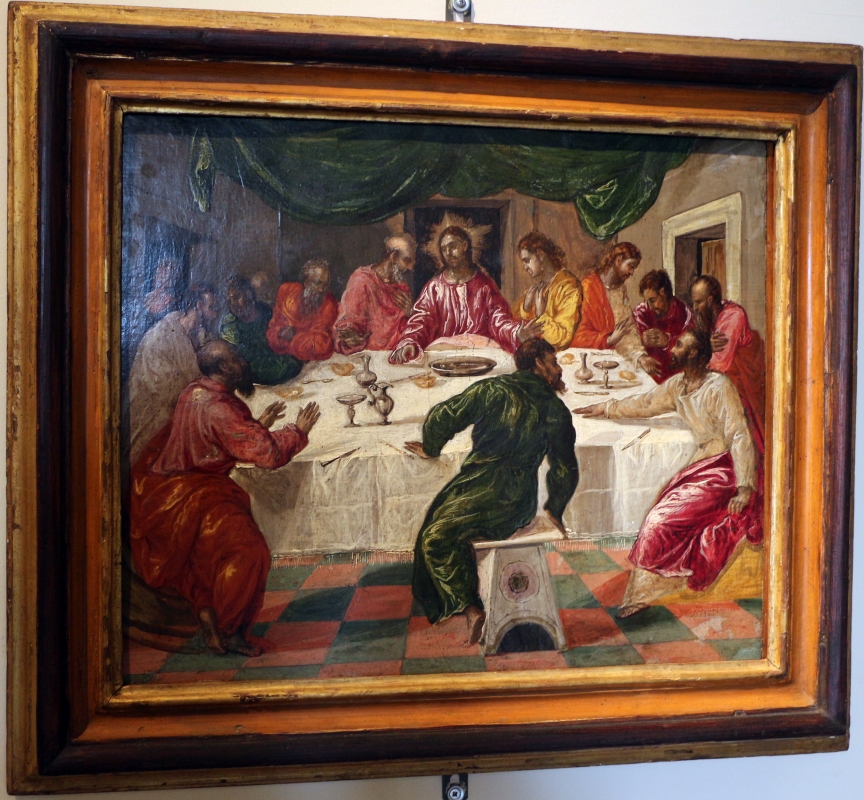 El greco, ultima cena, 1567-68, 01 - Sailko