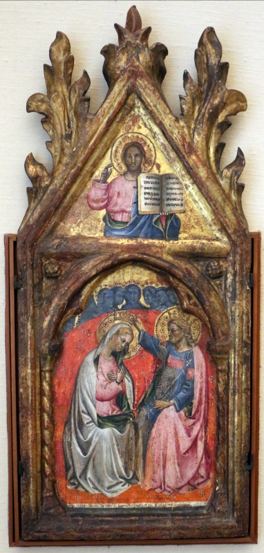 Lippo di dalmasio, incoronazione della vergine e dio benedicente, 1394, 01 - Sailko