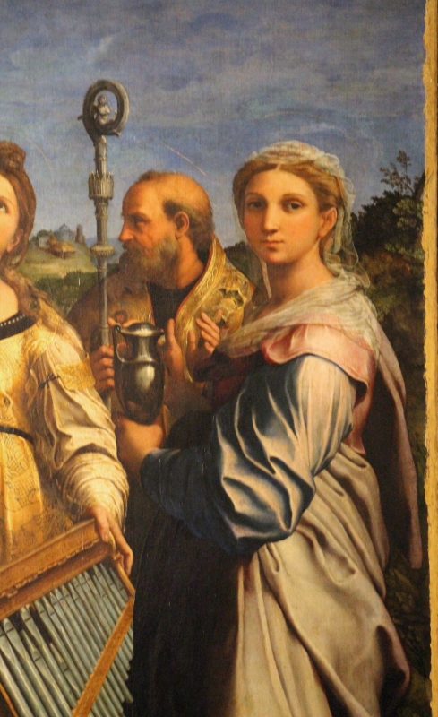 Raffaello e collaboratori, estasi di santa cecilia, 1515 ca. da pinacoteca nazionale 04 - Sailko