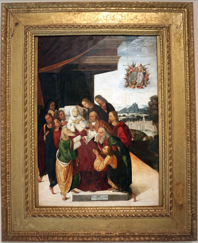 Michele coltellini, morte della madonna, 1502, da s. paolo a ferrara (fe) 01 - Sailko