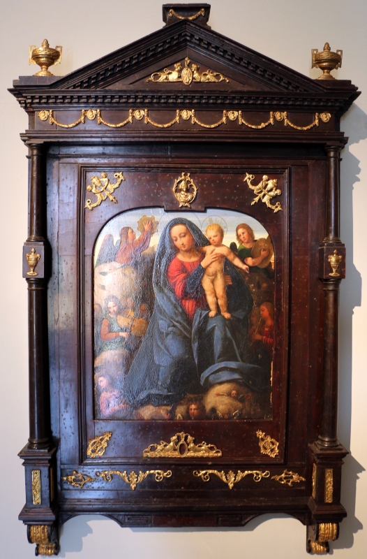 L'ortolano, madonna in gloria e angeli, 1513-15, coll. zambeccari - Sailko