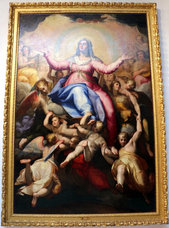 Lorenzo sabatini, assunta in gloria d'angeli, da s.m. degli angeli, 1569-70, 01 - Sailko