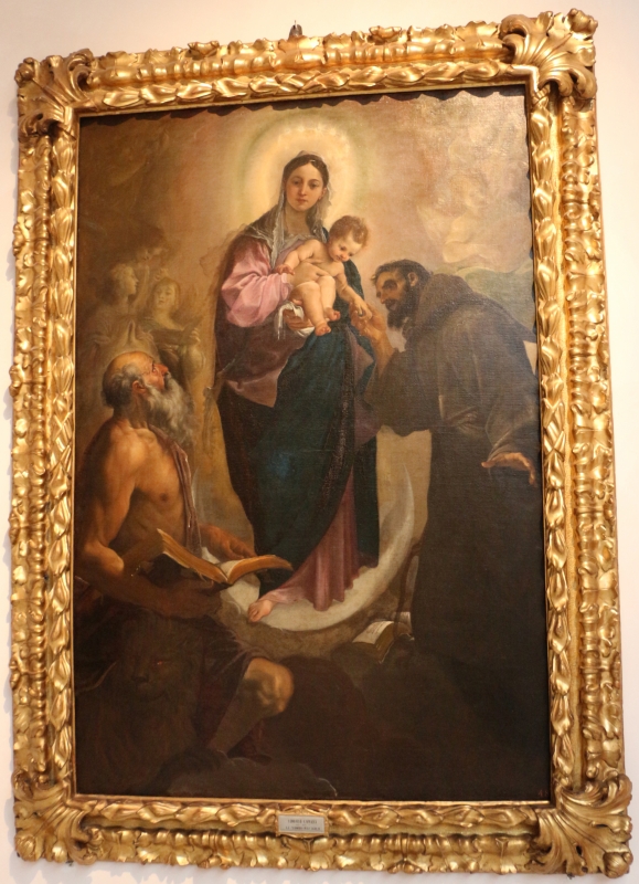 Ludovico carracci, madonna col bambino tra i ss. girolamo e francesco, 1590 ca., dalla cheisa degli scalzi 01 - Sailko