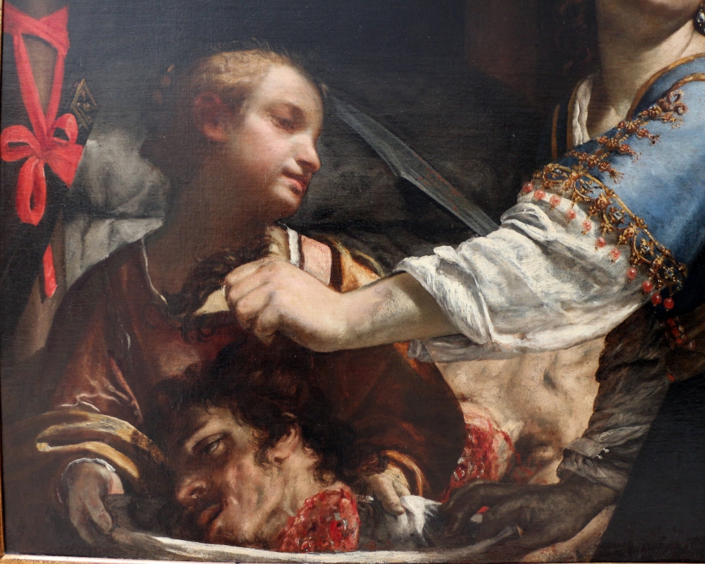 Guido cagnacci, giuditta con la testa di oloferne, 1640-45 ca. 02 - Sailko