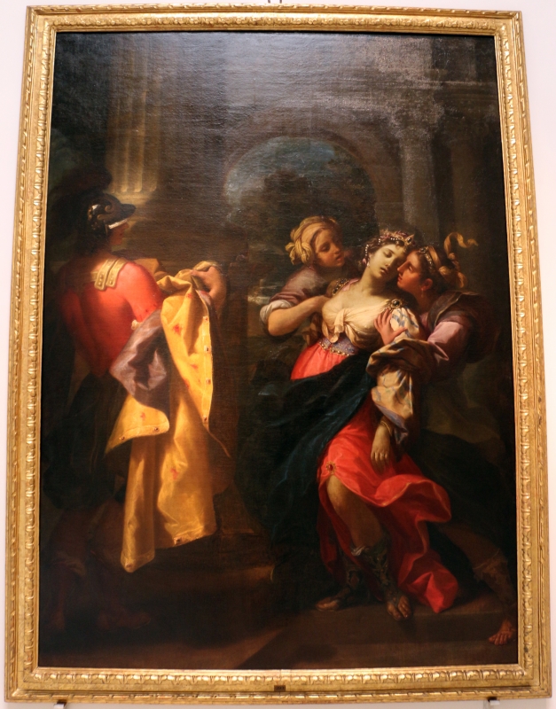 Lorenzo pasinelli, svenimento di giulia, moglie di pompeo, 1673 ca - Sailko