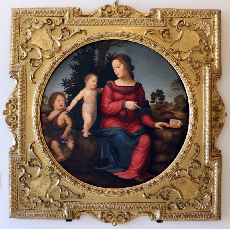 Giuliano bugiardini, madonna col bambino e san giovannino, 1523-25 ca. 01 - Sailko