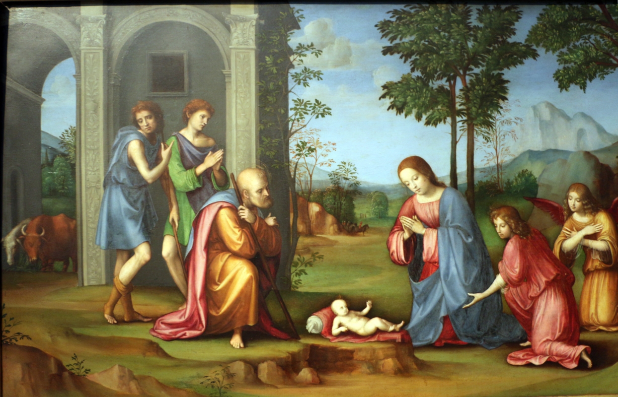 Francesco francia, visione di s. agostino, 1510 ca., da s.m. della misericordia, 02 - Sailko