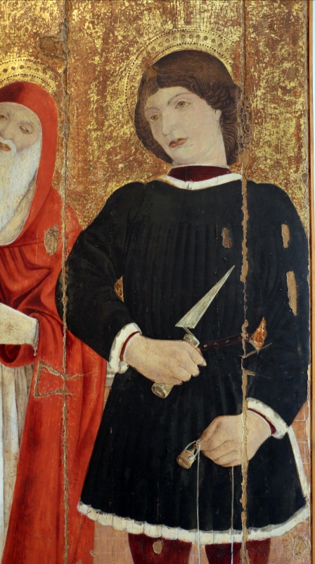 Maestro della pala dei muratori, pala dei muratori, 1476 ca., da arte dei muratori, 04 san castorio - Sailko