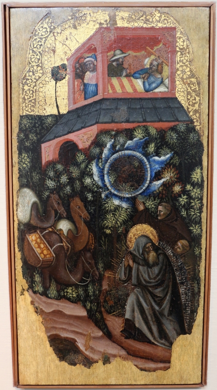 Vitale da bologna, storie di s. antonio abate, 1340-45 ca., da s. stefano 05 - Sailko