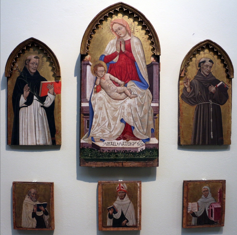 Michele di matteo, polittico frammentario, da s. martino maggiore, 1469 - Sailko