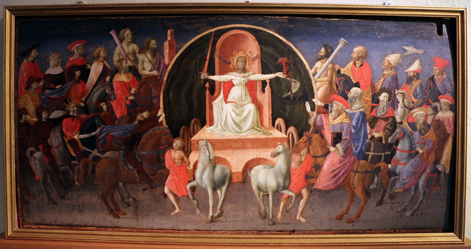 Zanobi strozzi, trinfo della fama, 1440-45 ca - Sailko