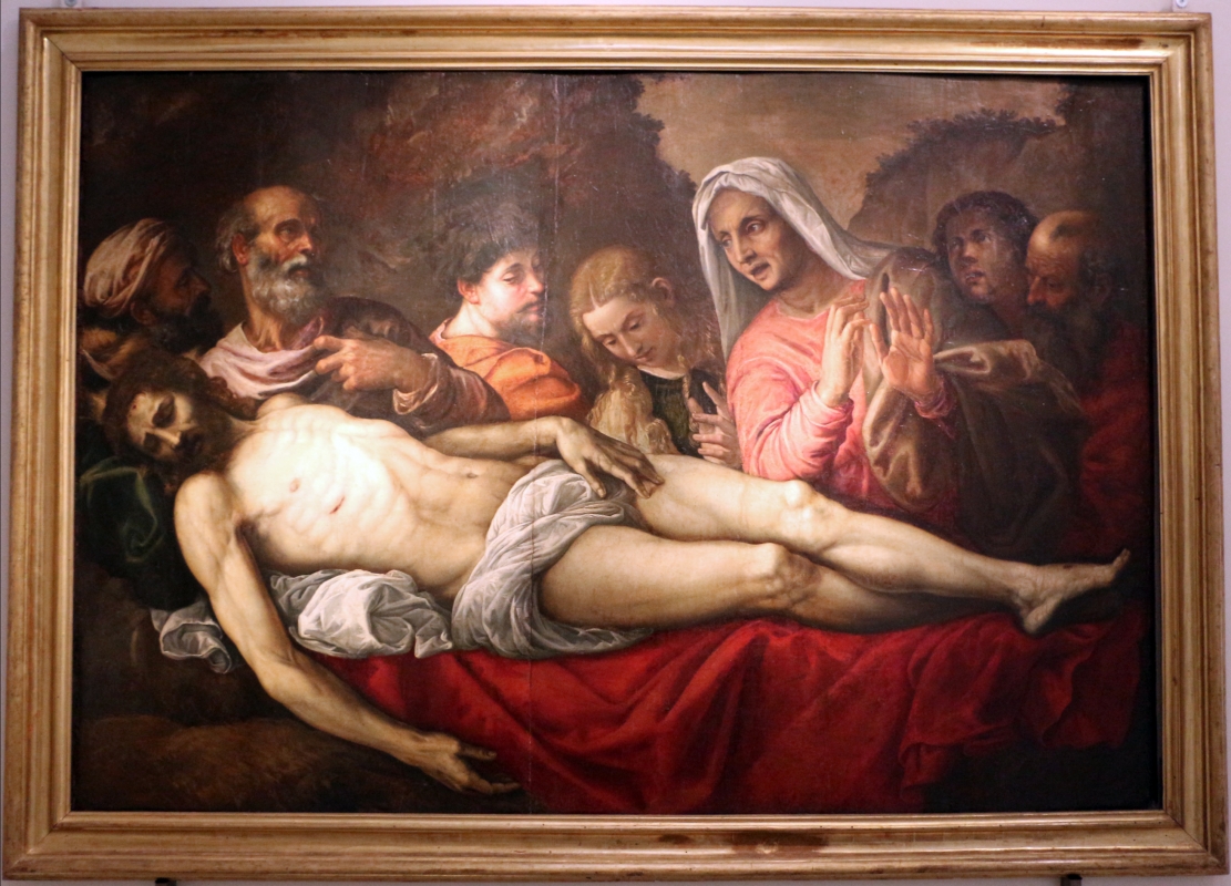 Giovan battista franco, compianto sul cristo morto, 1554-55, coll. zambeccari - Sailko